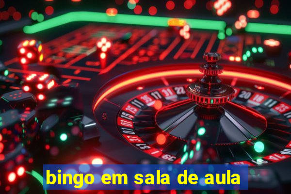 bingo em sala de aula