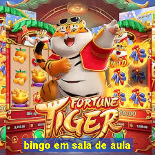 bingo em sala de aula