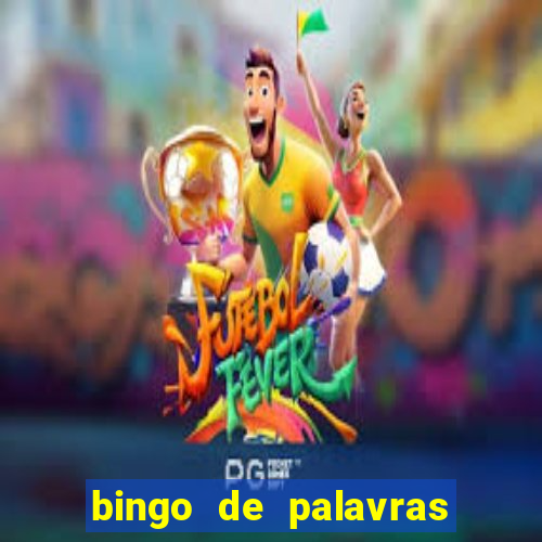 bingo de palavras de natal